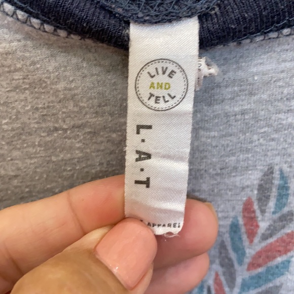 L.A.T. Boho Bear Jersey Shirt Medium - Picture 4 of 7